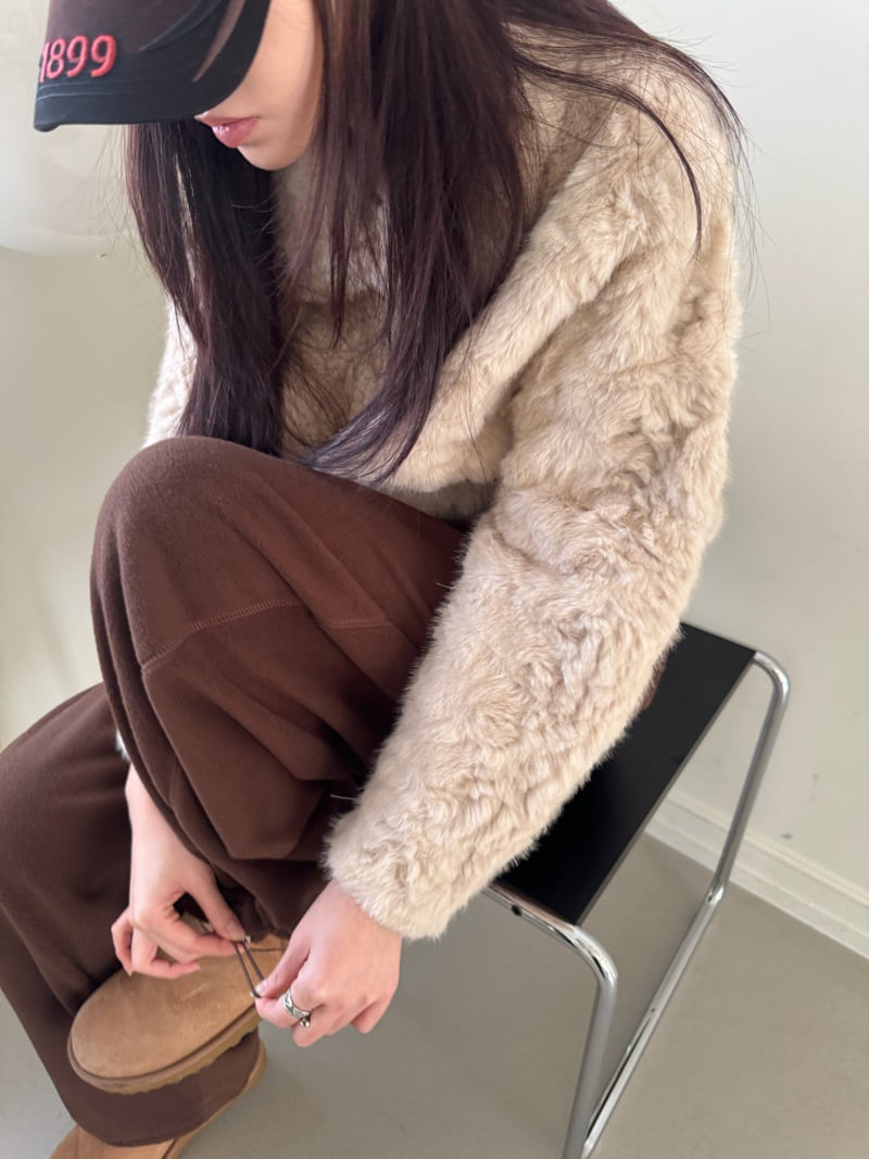 Neroli36 - Korean Women Fashion - #momslook - M Rabbit Soft Zip-Up Jacket - 6