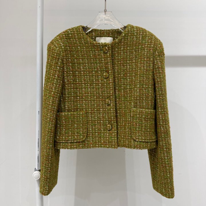 Neroli36 - Korean Women Fashion - #momslook - Charles Crop Jacket - 2
