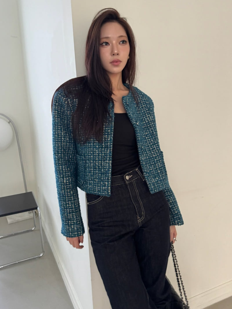 Neroli36 - Korean Women Fashion - #momslook - Charles Crop Jacket - 6