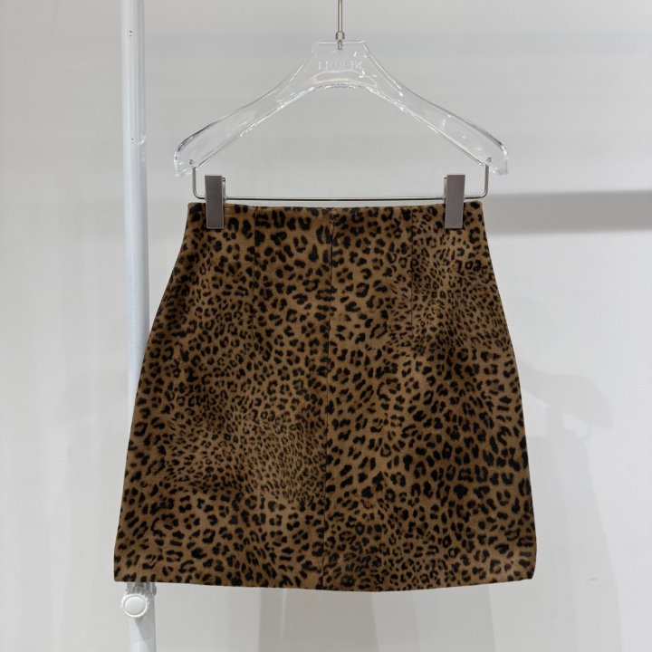 Neroli36 - Korean Women Fashion - #momslook - Leo Leopard Skirt - 2