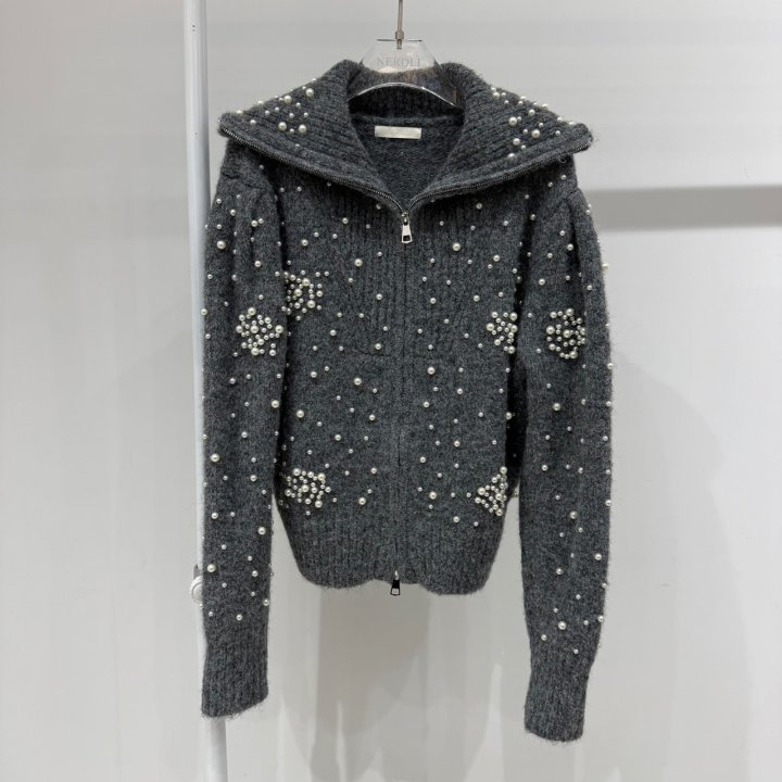Neroli36 - Korean Women Fashion - #momslook - M Pearl Knit Cardigan - 2