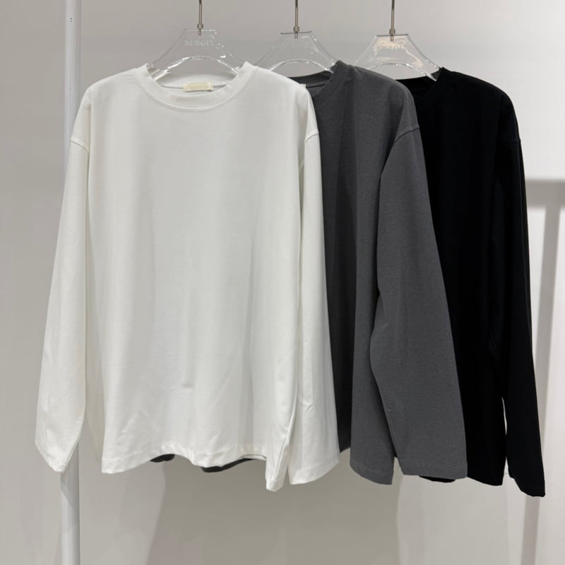 Neroli36 - Korean Women Fashion - #pursuepretty - Brush Box Tee