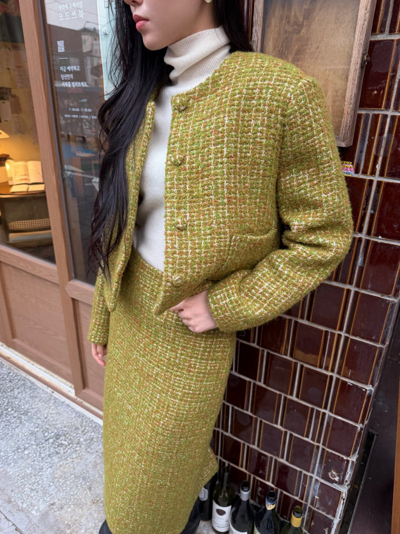 Neroli36 - Korean Women Fashion - #pursuepretty - Charles Crop Jacket - 10