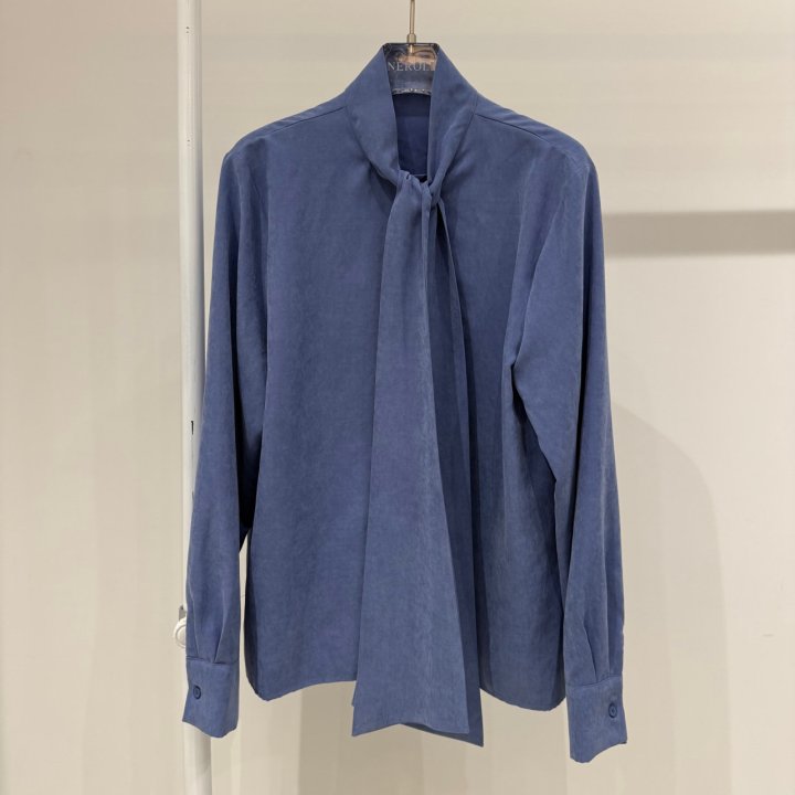 Neroli36 - Korean Women Fashion - #pursuepretty - Jack Tie Blouse - 2