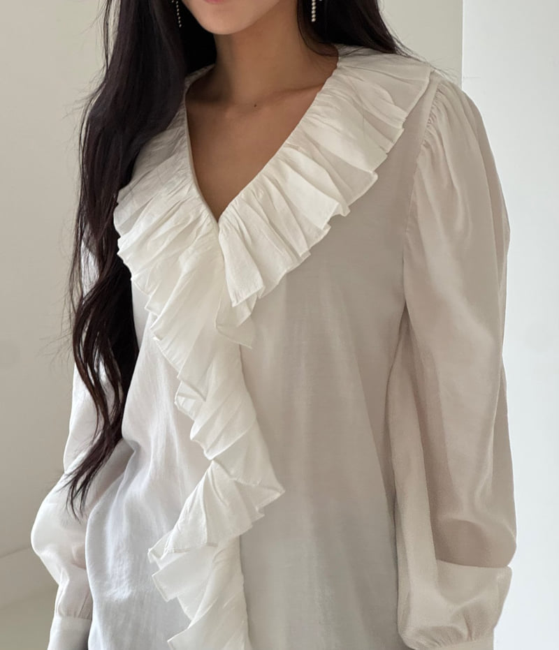 Neroli36 - Korean Women Fashion - #restrostyle - Chalute Blouse - 12