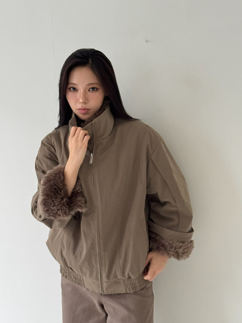 Neroli36 - Korean Women Fashion - #restrostyle - M Reversible Work Jacket - 6