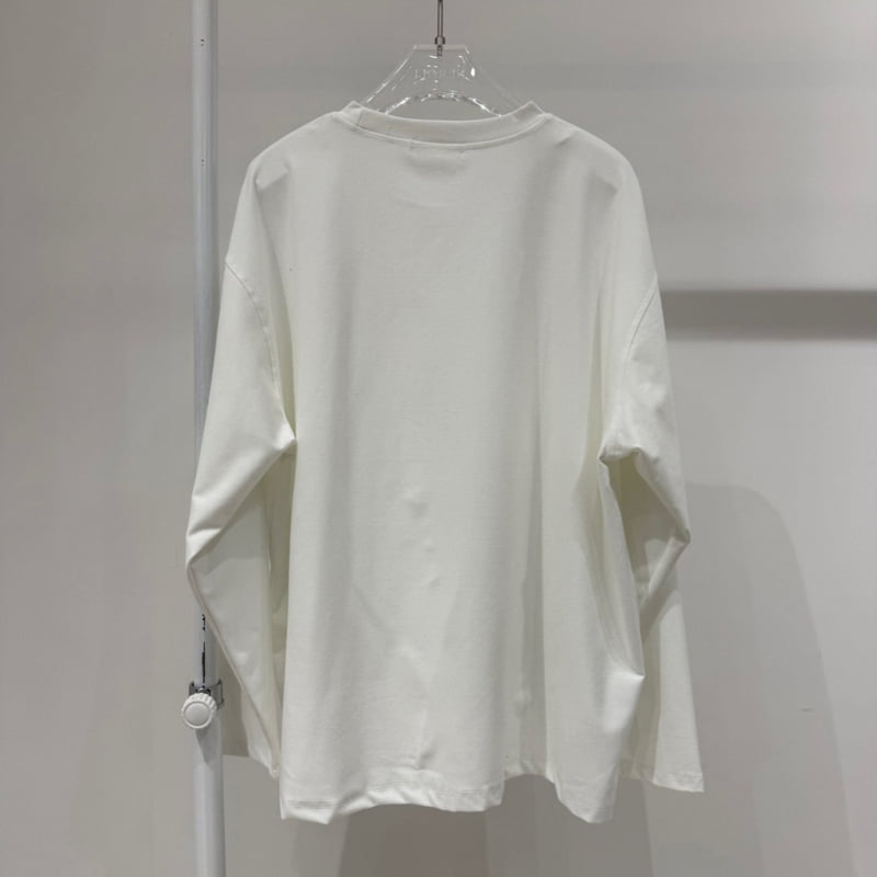 Neroli36 - Korean Women Fashion - #romanticstyle - Brush Box Tee - 3