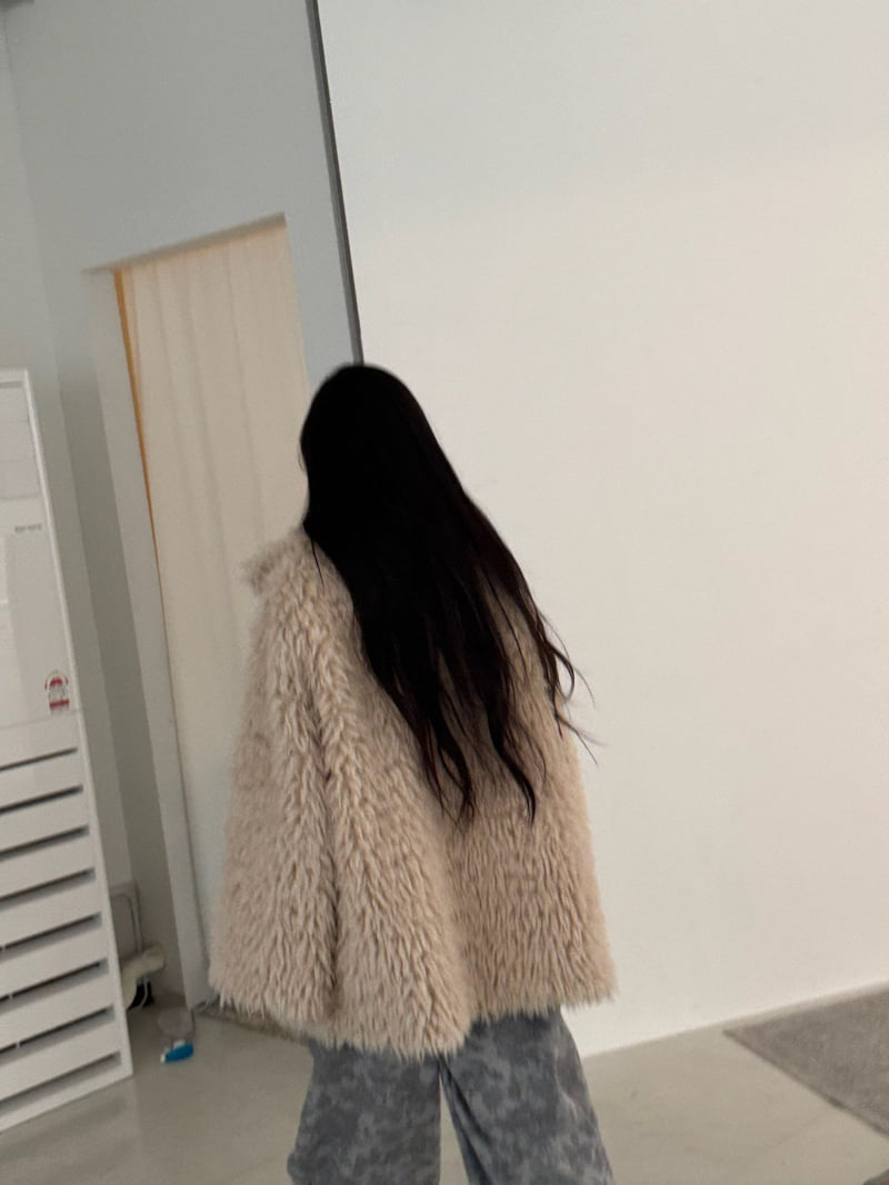 Neroli36 - Korean Women Fashion - #romanticstyle - Ray Shearling Coat - 11