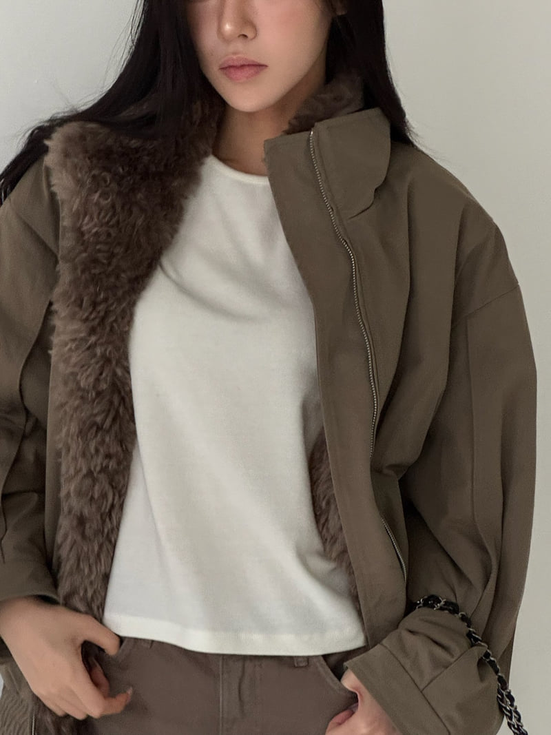Neroli36 - Korean Women Fashion - #shopsmall - M Reversible Work Jacket - 8