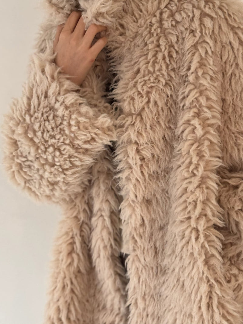 Neroli36 - Korean Women Fashion - #shopsmall - Ray Shearling Coat - 12