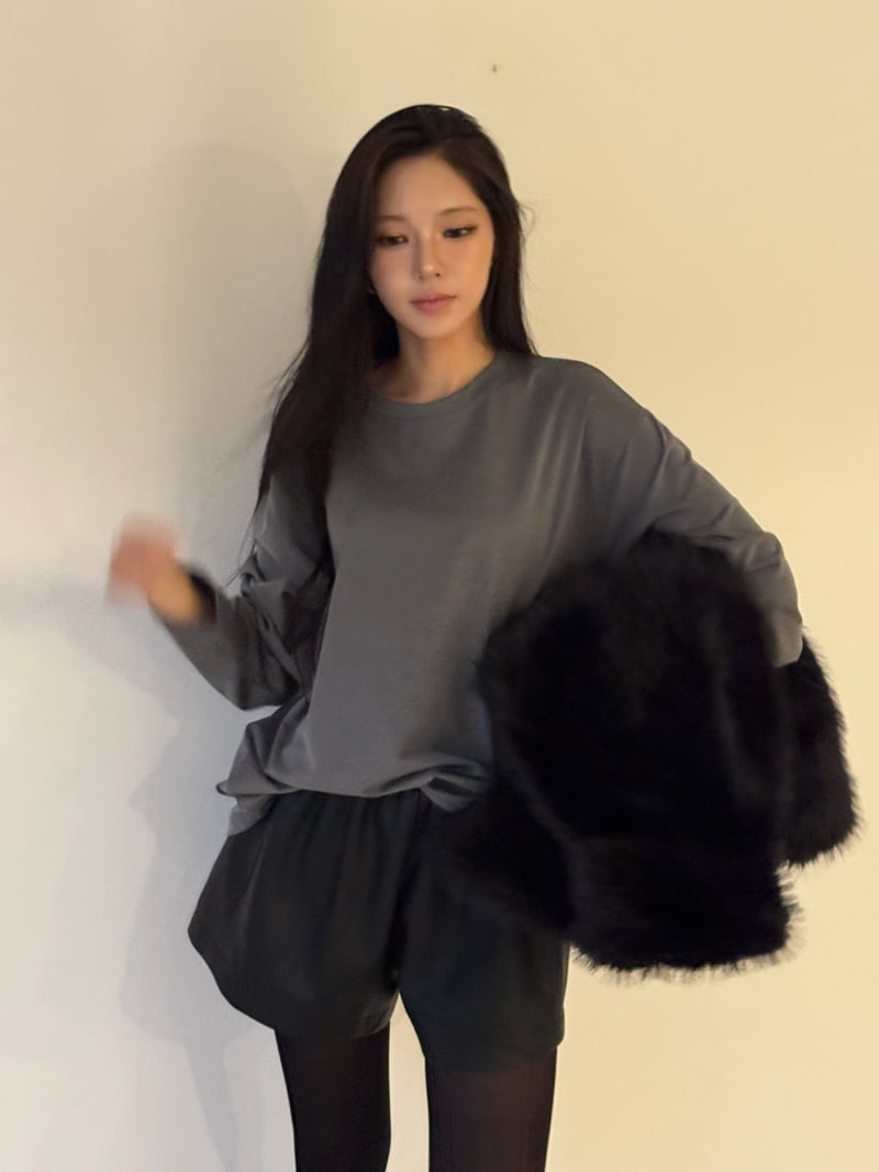 Neroli36 - Korean Women Fashion - #thelittlethings - M Leather Cutoff Half Pants - 9