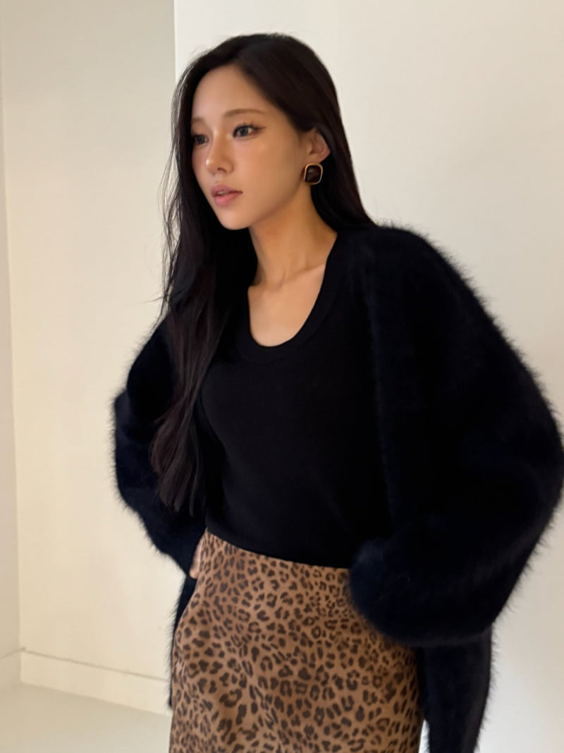 Neroli36 - Korean Women Fashion - #thelittlethings - M Mink Knit Cardigan - 5