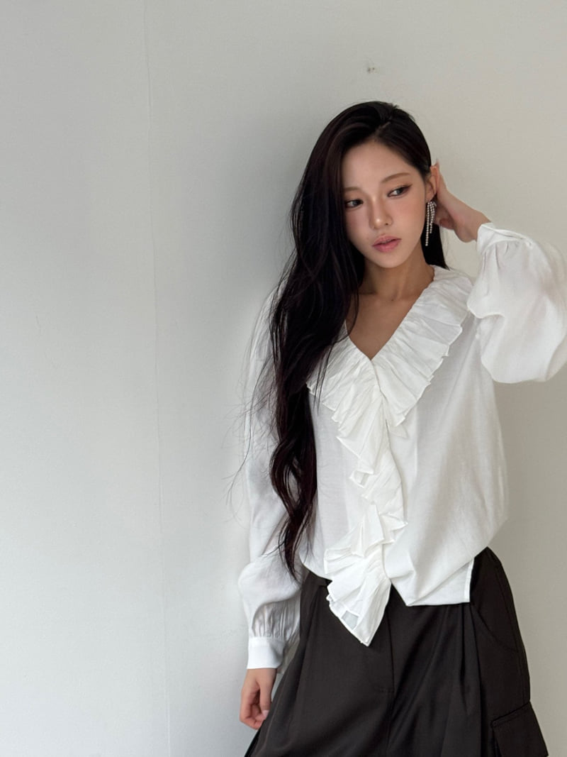 Neroli36 - Korean Women Fashion - #vintageinspired - Chalute Blouse - 9
