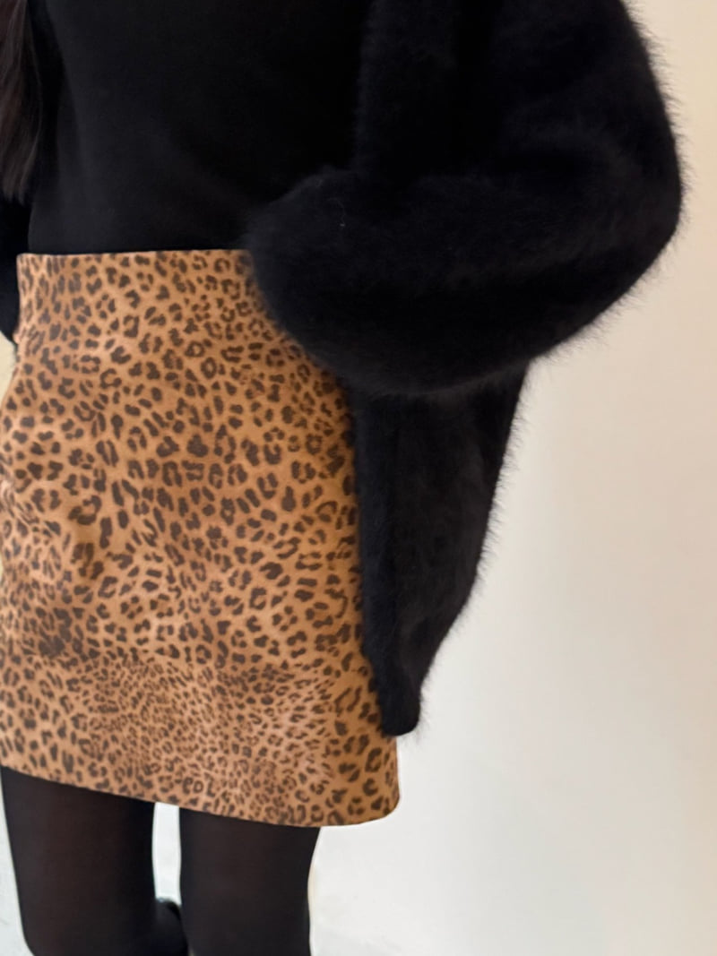 Neroli36 - Korean Women Fashion - #vintageinspired - Leo Leopard Skirt - 6