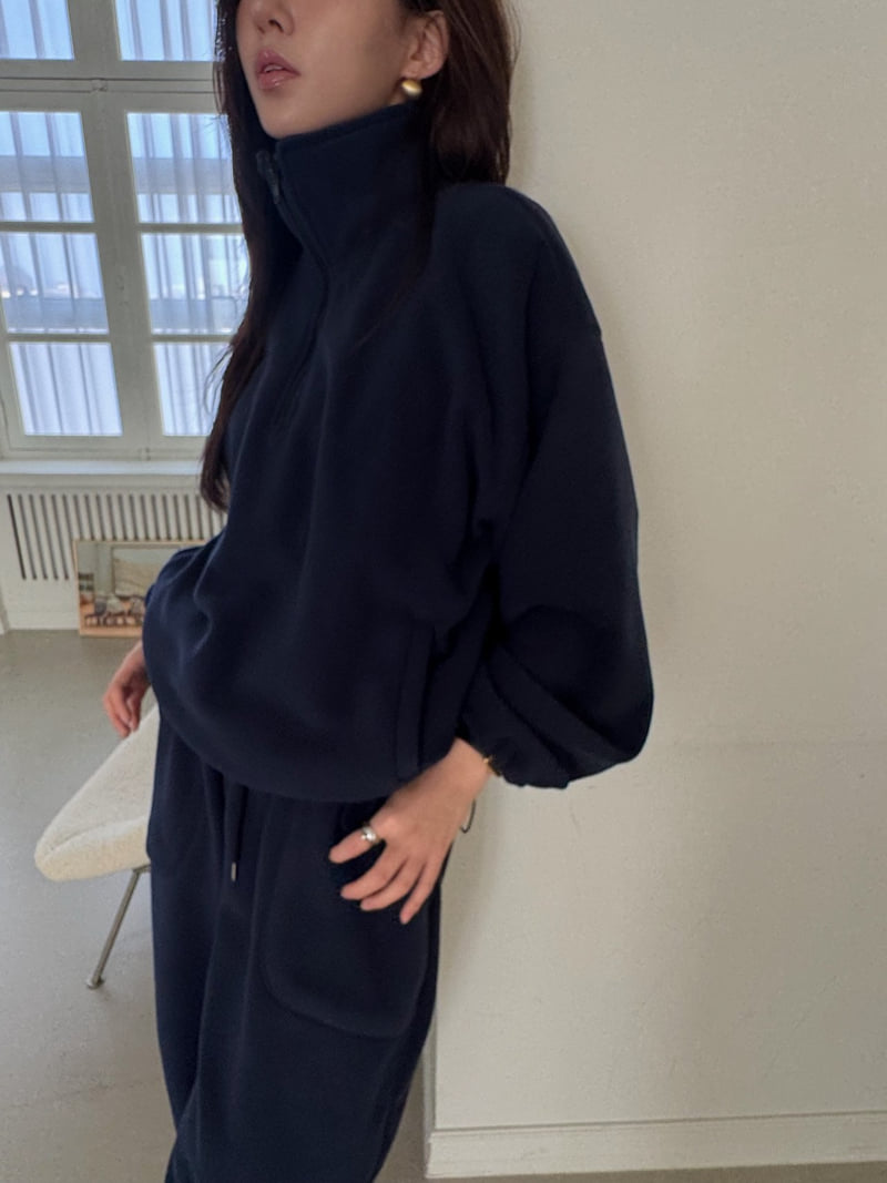 Neroli36 - Korean Women Fashion - #vintagekidsstyle - H Curve Fleece Pants - 12