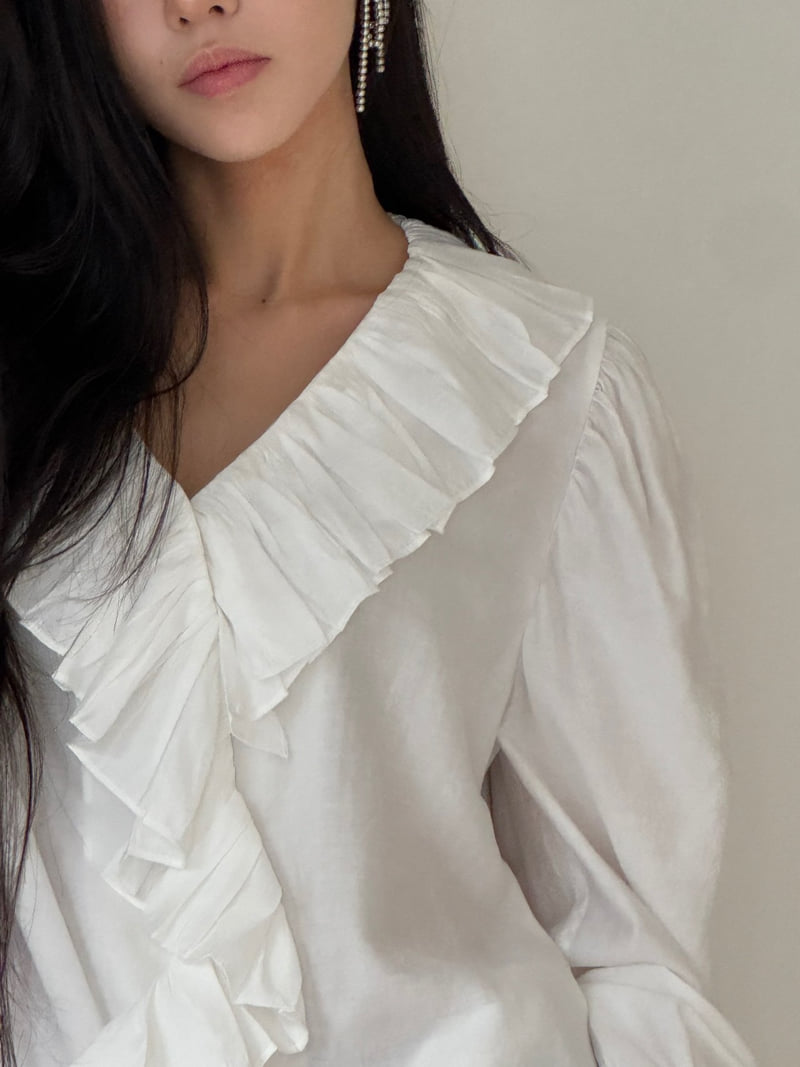 Neroli36 - Korean Women Fashion - #womensfashion - Chalute Blouse - 8