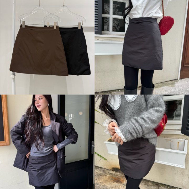 Neroli36 - Korean Women Fashion - #womensfashion - H Snow Skirt - 5