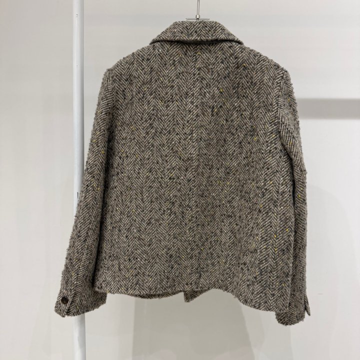Neroli36 - Korean Women Fashion - #womensfashion - M Herringbone Jacket - 3