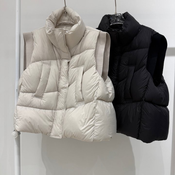 Neroli36 - Korean Women Fashion - #womensfashion - M Layered Duck Down Vest