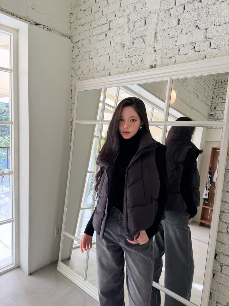 Neroli36 - Korean Women Fashion - #womensfashion - M Layered Duck Down Vest - 11