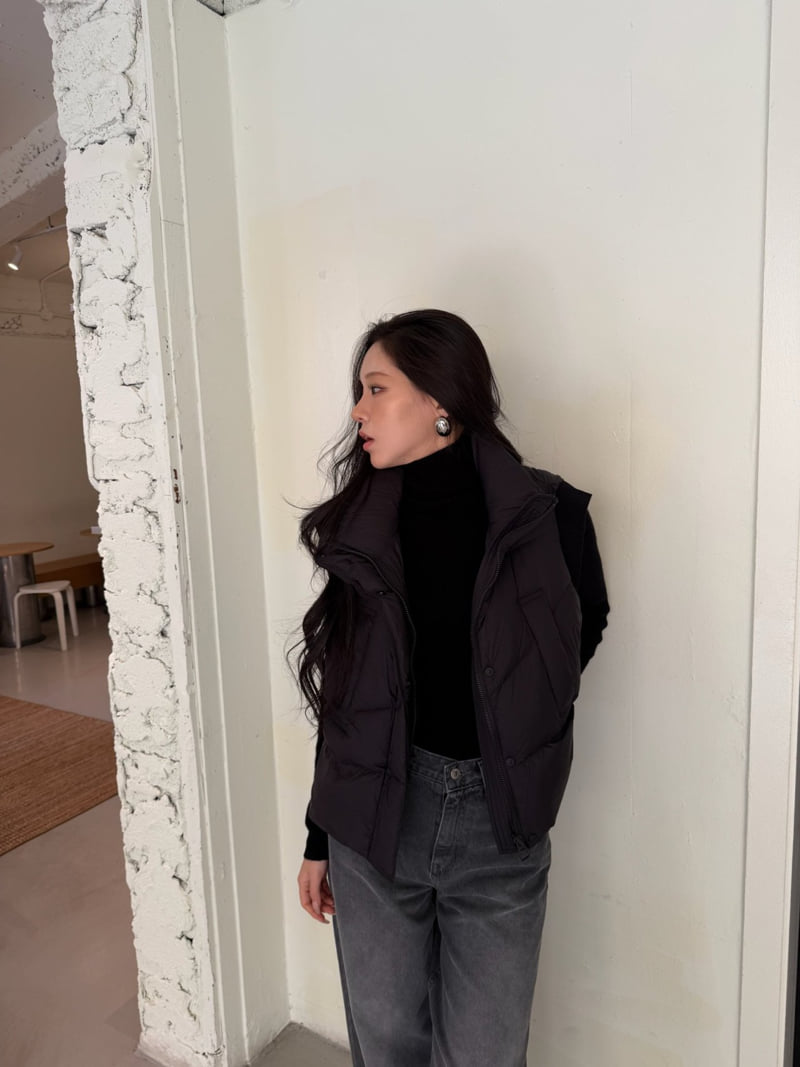 Neroli36 - Korean Women Fashion - #womensfashion - M Layered Duck Down Vest - 7
