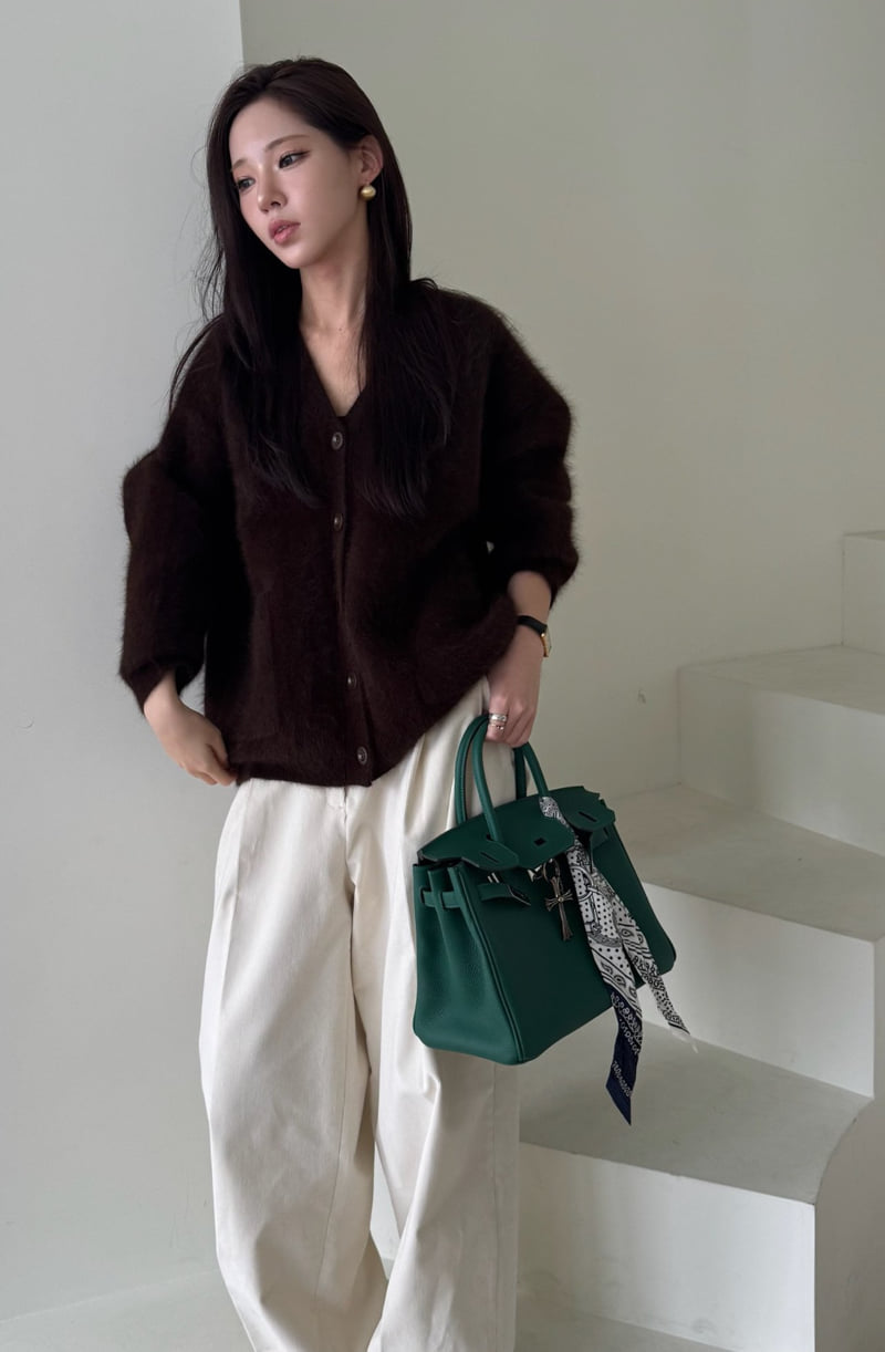 Neroli36 - Korean Women Fashion - #womensfashion - Corduroy Tuck Pleat Pants - 5