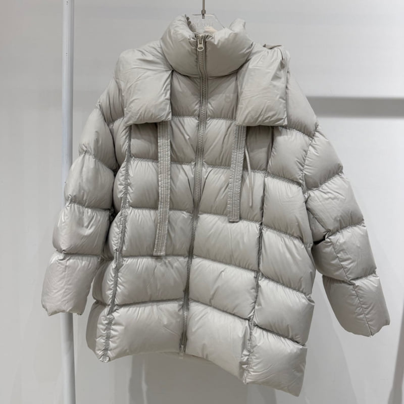 Neroli36 - Korean Women Fashion - #womensfashion - M Lemer Half Padding Jacket - 2