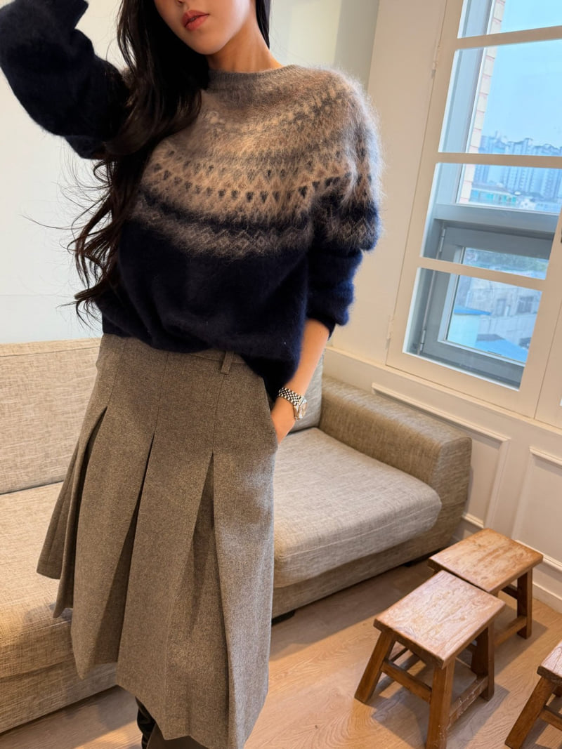 Neroli36 - Korean Women Fashion - #womensfashion - Pleated Skirt - 5