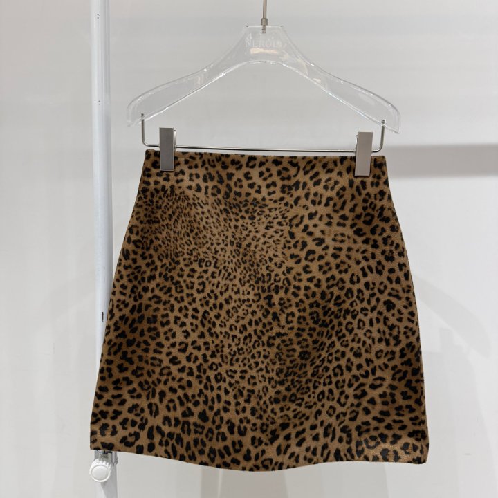 Neroli36 - Korean Women Fashion - #womensfashion - Leo Leopard Skirt
