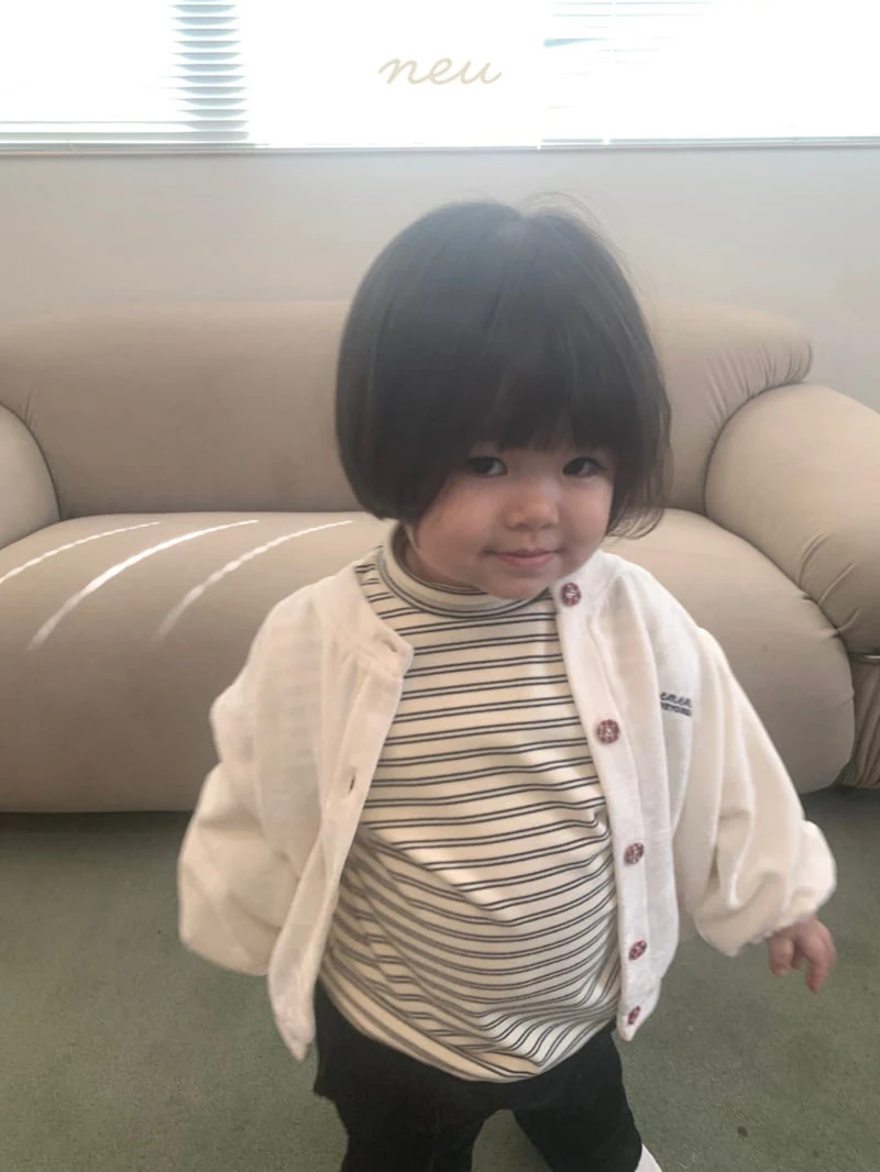 Neu - Korean Children Fashion - #Kfashion4kids - Mochi Turtleneck Tee - 5