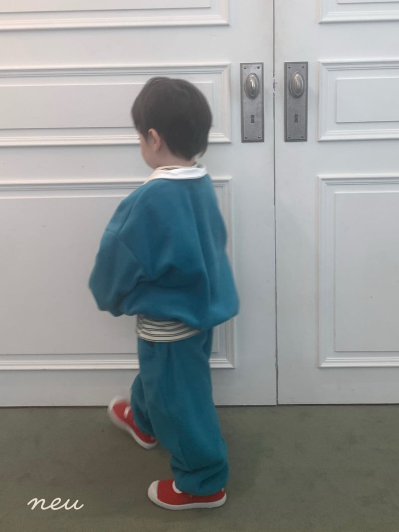 Neu - Korean Children Fashion - #Kfashion4kids - Merry Rugby Sweatshirt - 10