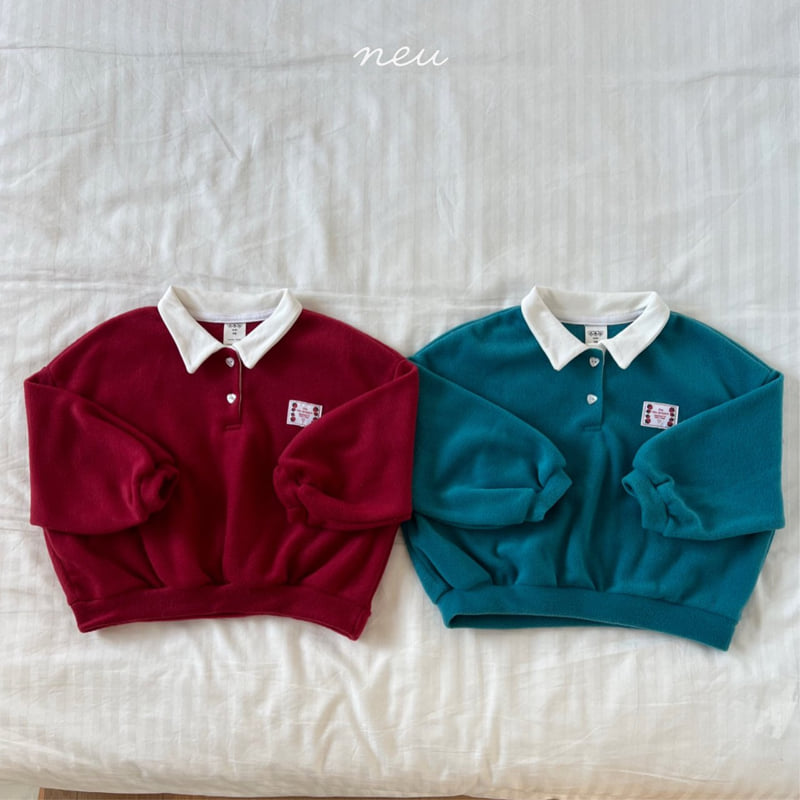 Neu - Korean Children Fashion - #childofig - Merry Rugby Sweatshirt