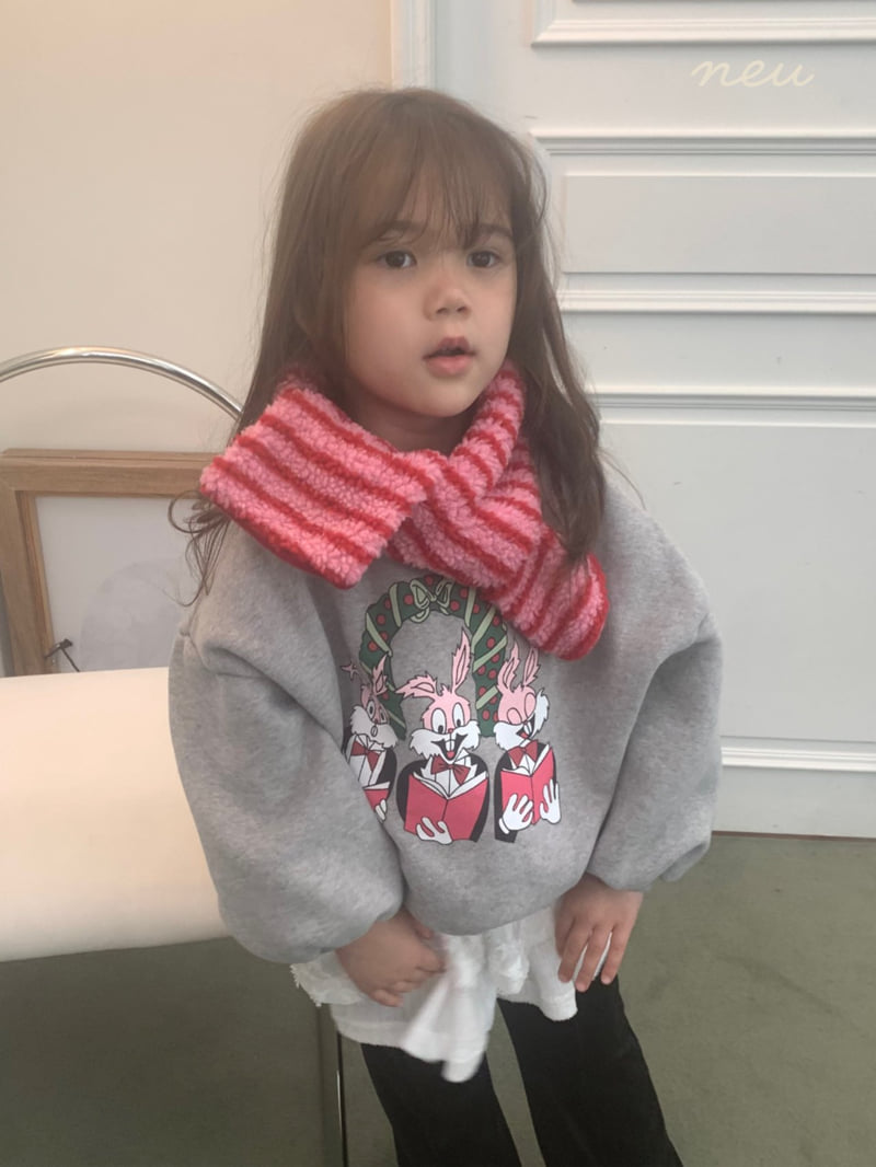Neu - Korean Children Fashion - #discoveringself - Bunny Sweatshirt - 8