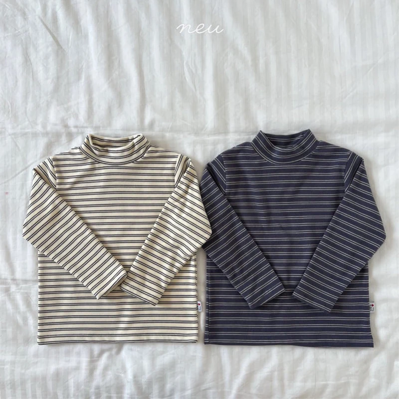 Neu - Korean Children Fashion - #fashionkids - Mochi Turtleneck Tee