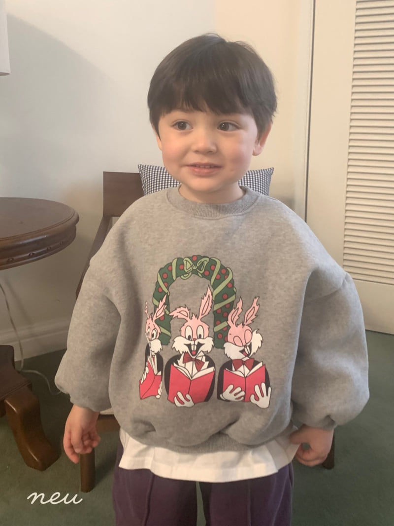 Neu - Korean Children Fashion - #fashionkids - Bunny Sweatshirt - 9