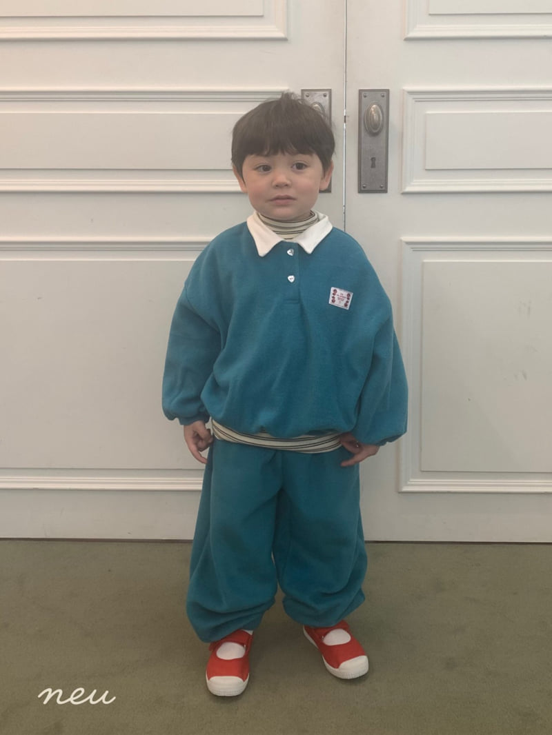 Neu - Korean Children Fashion - #kidzfashiontrend - Merry Rugby Sweatshirt - 9