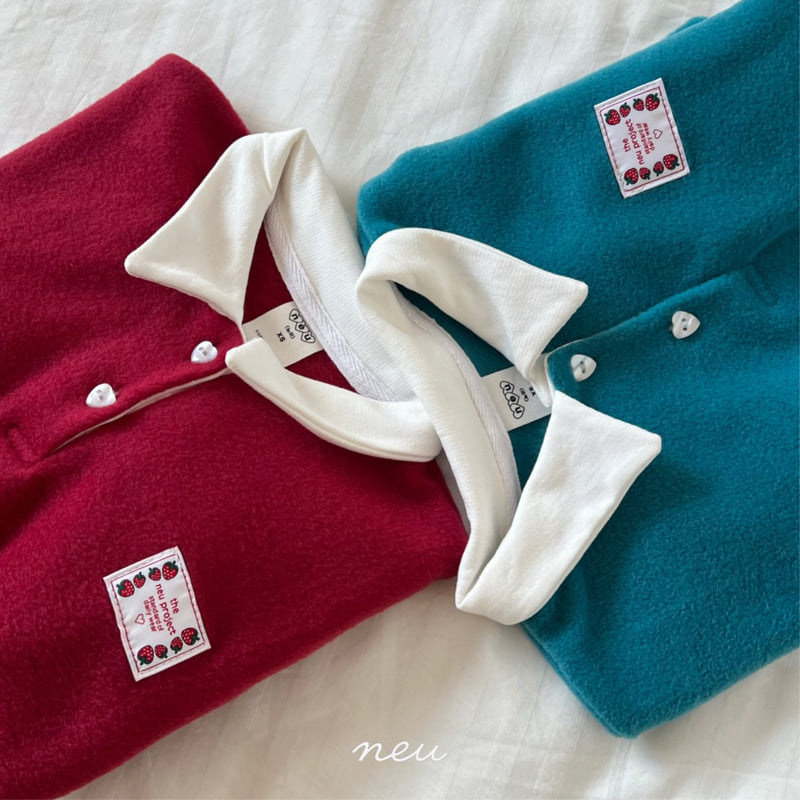 Neu - Korean Children Fashion - #magicofchildhood - Merry Rugby Sweatshirt - 12