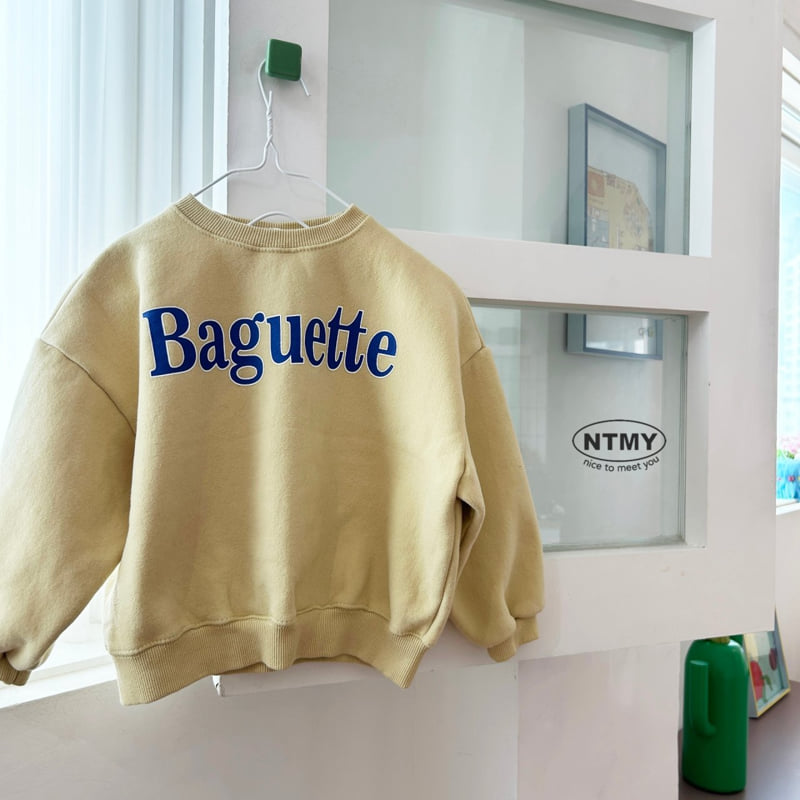 Nice To Meet You - Korean Children Fashion - #Kfashion4kids - Baguette Sweatshirt - 12