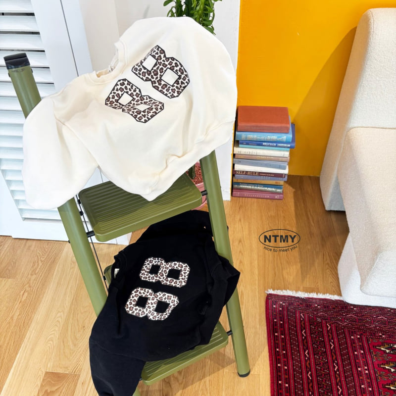 Nice To Meet You - Korean Children Fashion - #Kfashion4kids - 88 Leopard Sweatshirt - 12