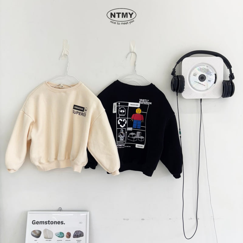 Nice To Meet You - Korean Children Fashion - #Kfashion4kids - Lego Sweatshirt