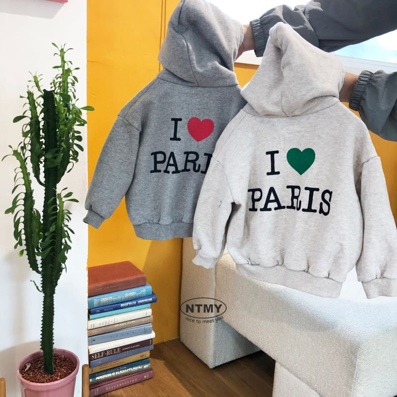 Nice To Meet You - Korean Children Fashion - #childofig - Paris Hood Zip-up - 11