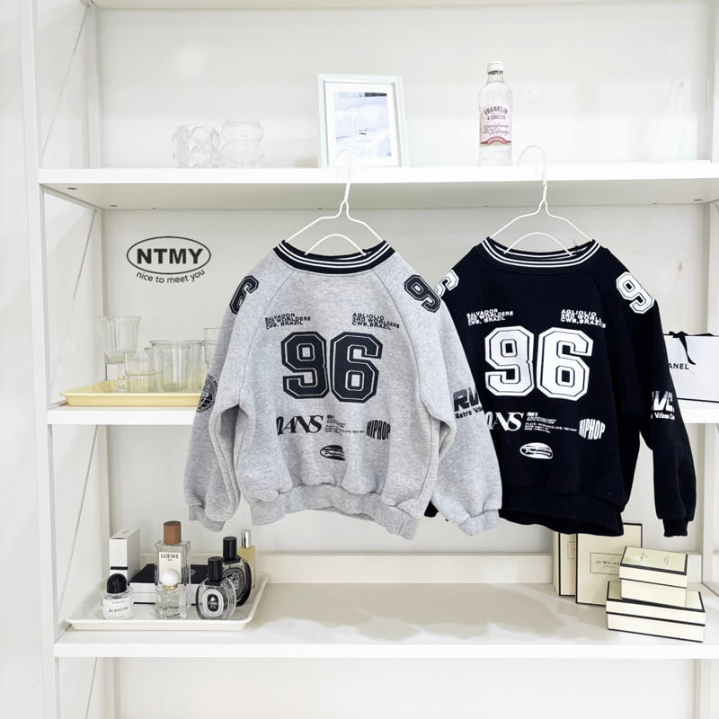 Nice To Meet You - Korean Children Fashion - #childofig - Cover Raglan Sweatshirt