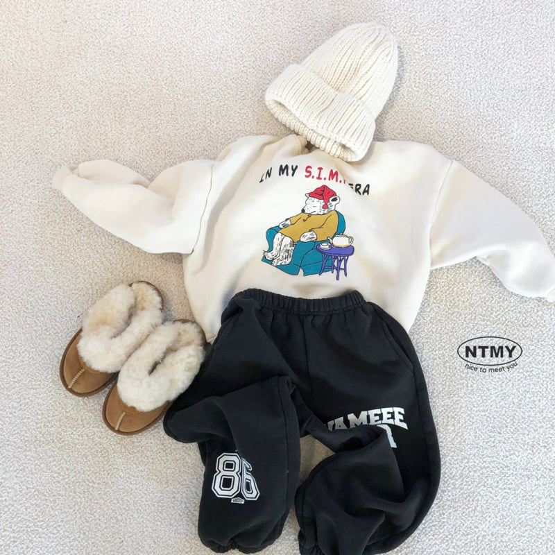 Nice To Meet You - Korean Children Fashion - #childofig - Sleeping Sweatshirt - 7