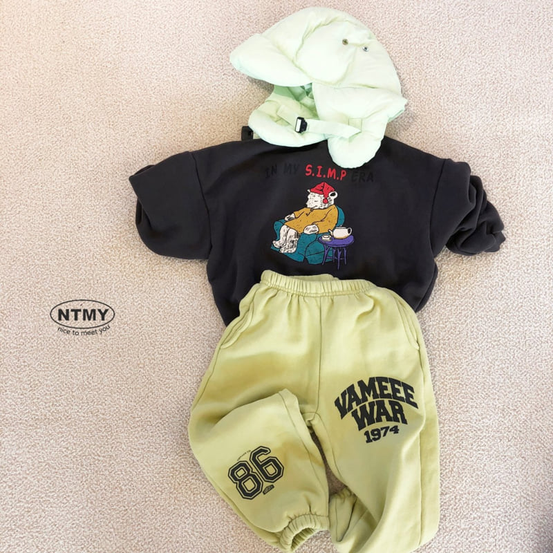 Nice To Meet You - Korean Children Fashion - #childofig - Sleeping Sweatshirt - 8