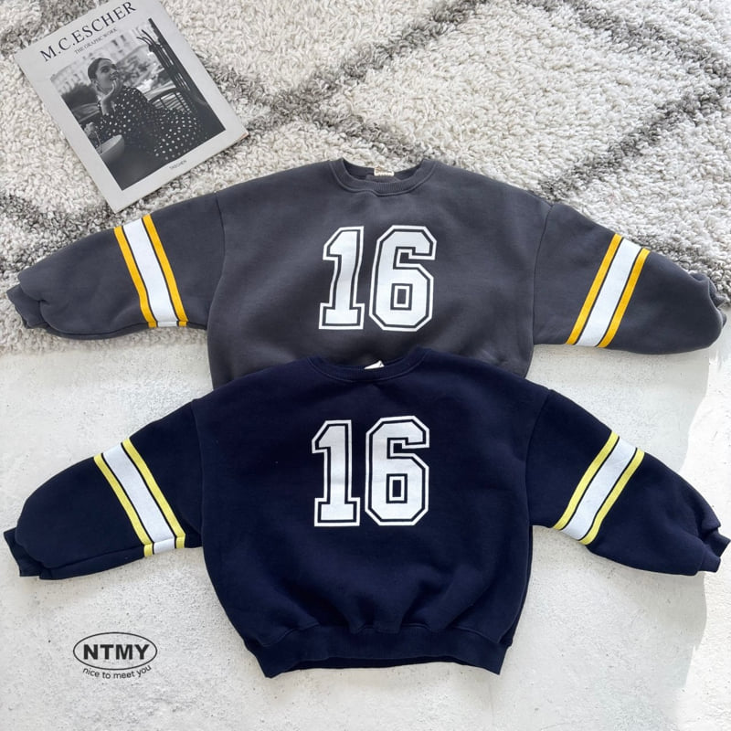 Nice To Meet You - Korean Children Fashion - #childofig - 16 Sixteen Sweatshirt - 4