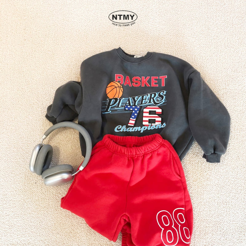 Nice To Meet You - Korean Children Fashion - #childrensboutique - Player Sweatshirt - 3