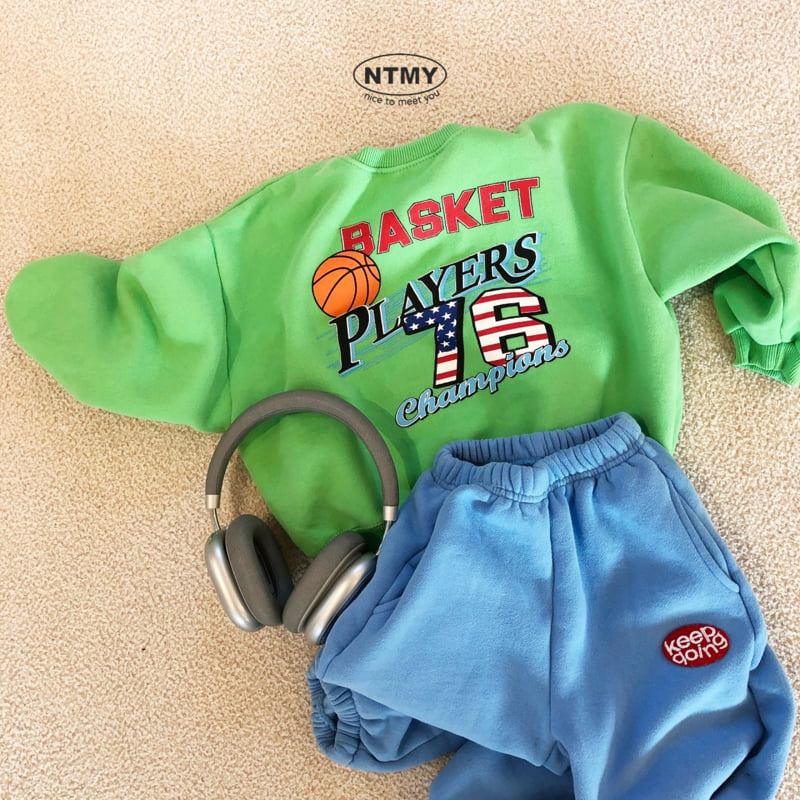 Nice To Meet You - Korean Children Fashion - #childrensboutique - Player Sweatshirt - 4