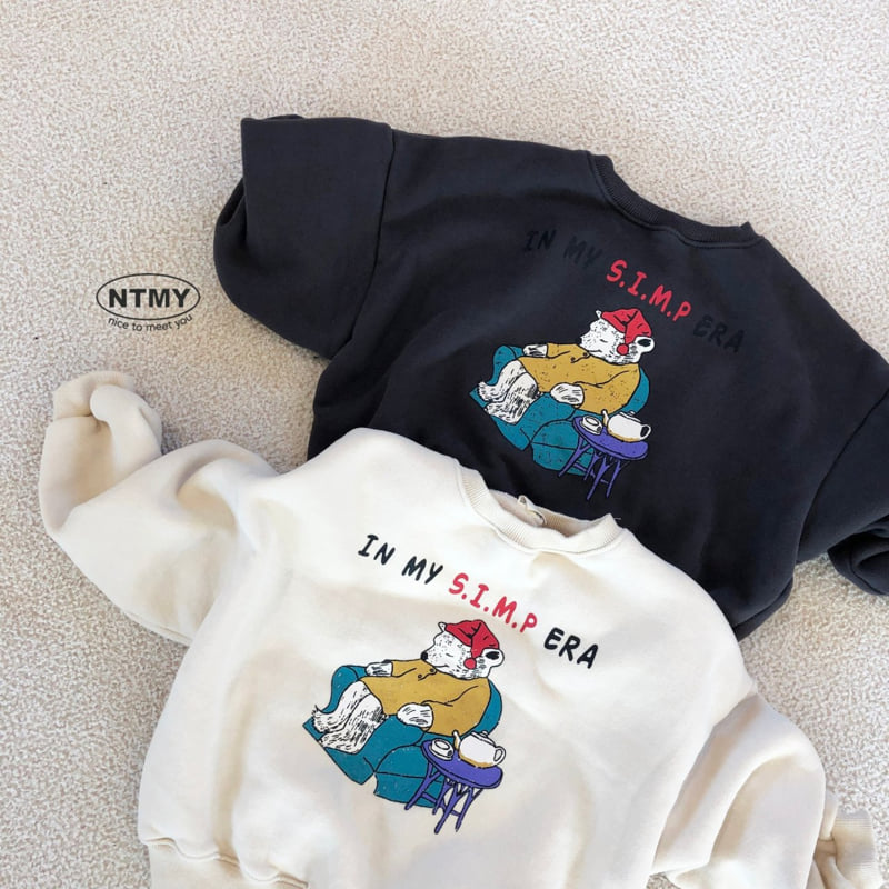 Nice To Meet You - Korean Children Fashion - #designkidswear - Sleeping Sweatshirt - 10