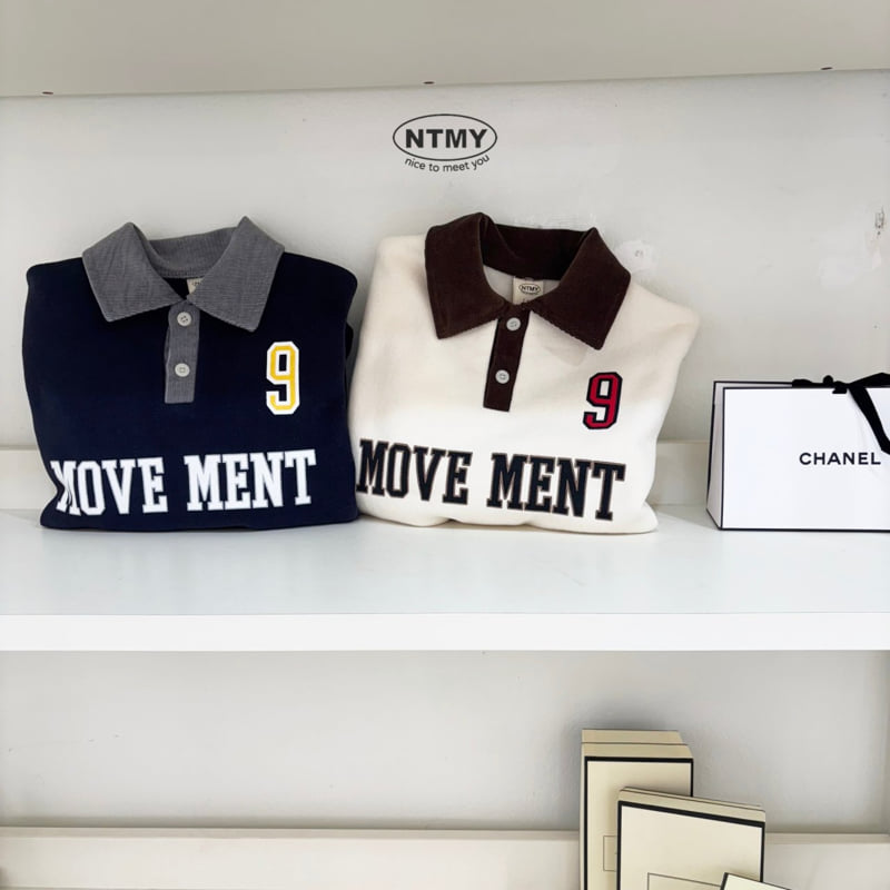 Nice To Meet You - Korean Children Fashion - #designkidswear - Move Collar Sweatshirt - 8