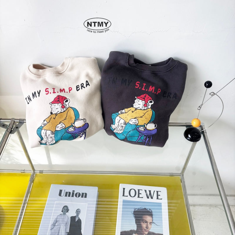 Nice To Meet You - Korean Children Fashion - #discoveringself - Sleeping Sweatshirt - 11